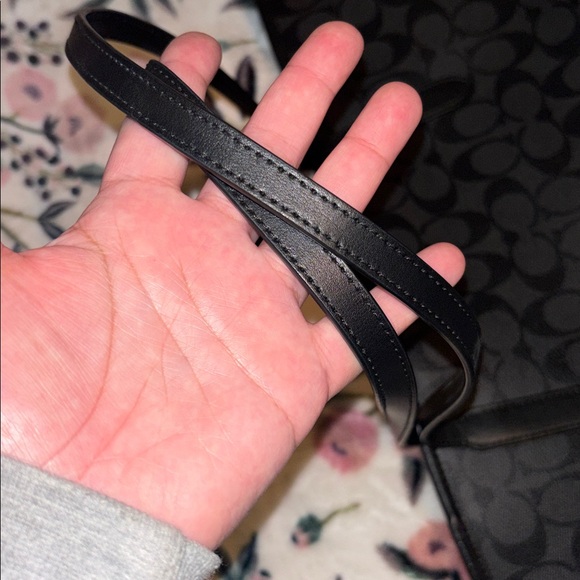 Coach Black and Gray Signature Tote - Picture 10 of 10